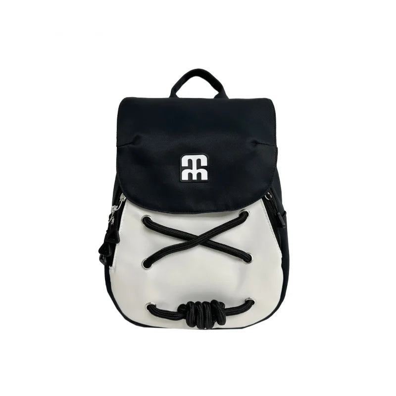 Nixie Lightweight Girls School Backpack – Patchwork Style