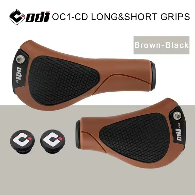 ODI Lock-On Ergonomic MTB Bicycle Grips – Aluminum & Rubber