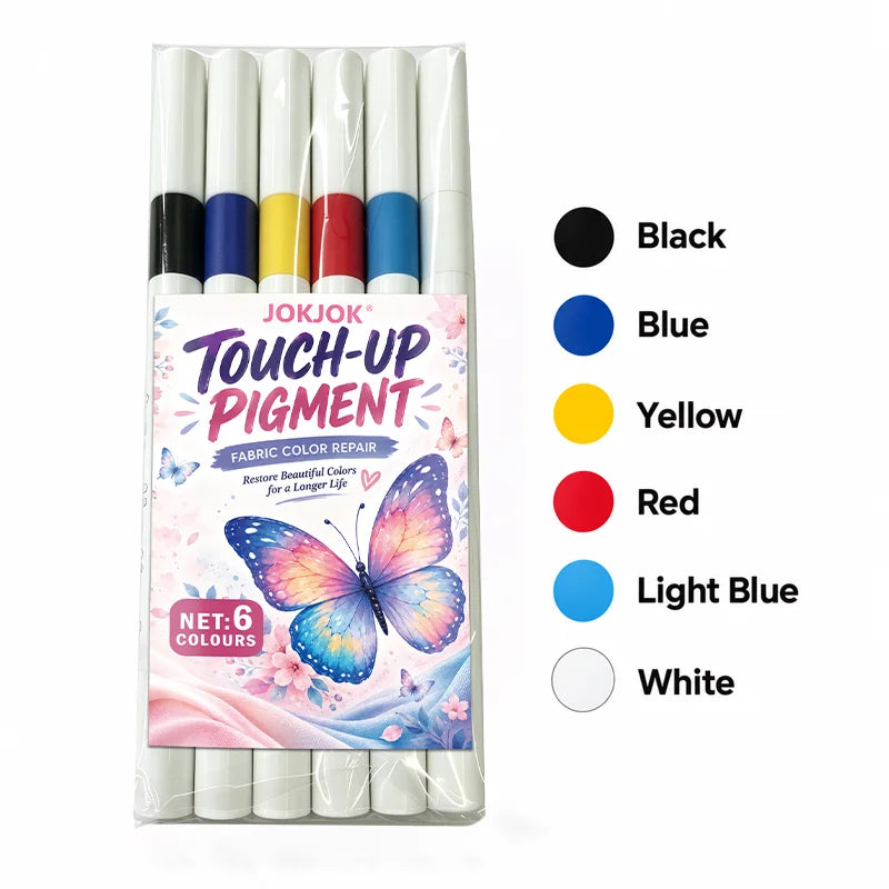 6-Color Acrylic Marker Set – Water-Based Quick-Dry Art Pens