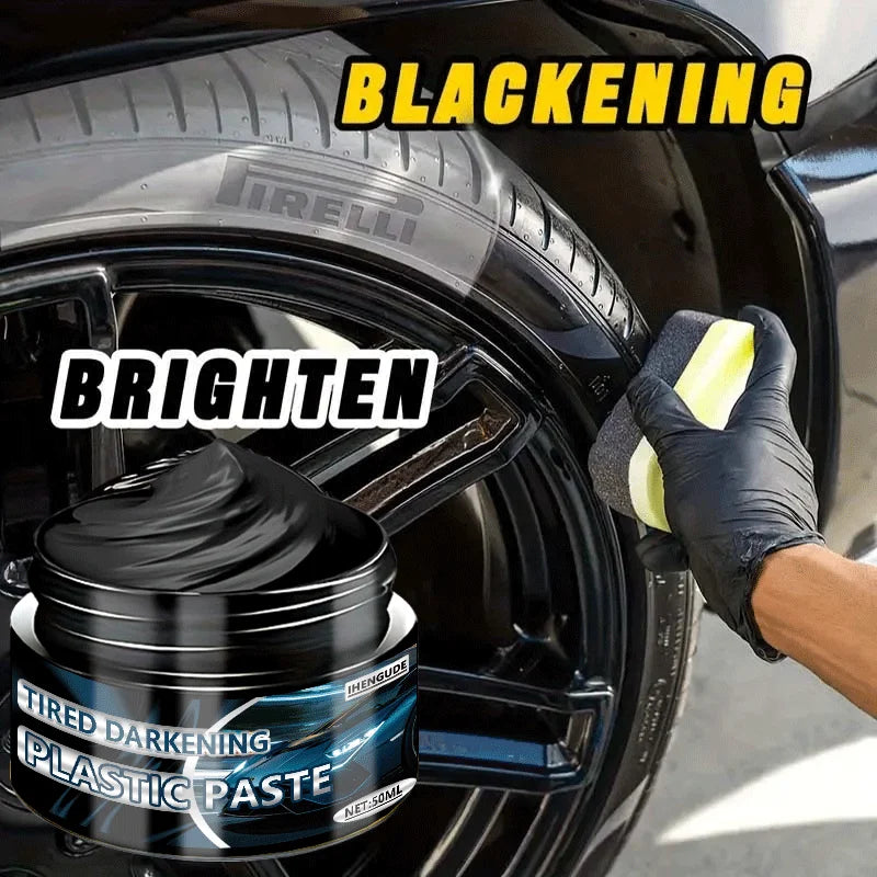Auto Plastic Restorer Back to Black Shine Polish & Wax