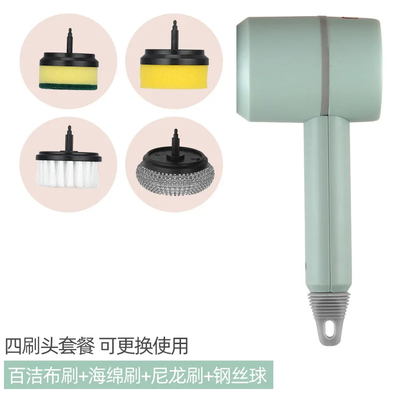 Wireless Electric Cleaning Brush – Multi-Use Handheld Scrubber
