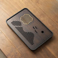 Bamboo Kung Fu Tea Tray – Portable Detachable Drain Tray