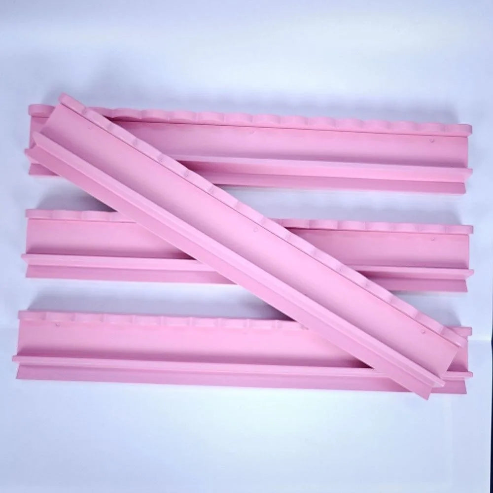 4PCS Wooden American Mahjong Racks with Pushers – 20" Set