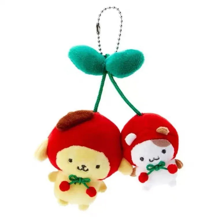 Sanrio Hello Kitty Kuromi Keychain & Makeup Bag Gift Set