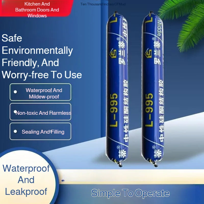 UV Resistant Waterproof Structural Glue – High Viscosity Bond
