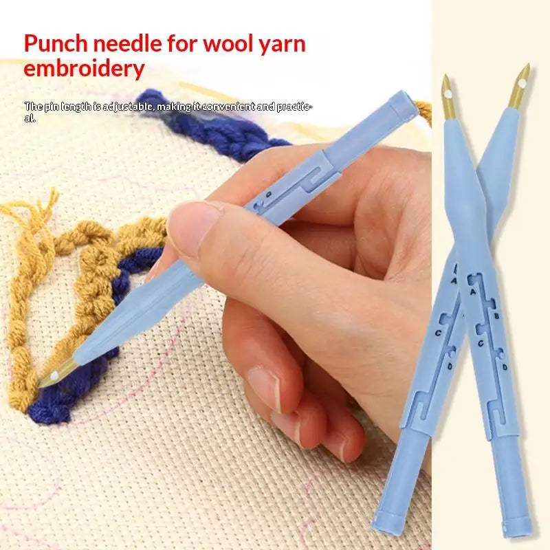 Punch Needle Embroidery Tool Kit – Magic Stitching Set