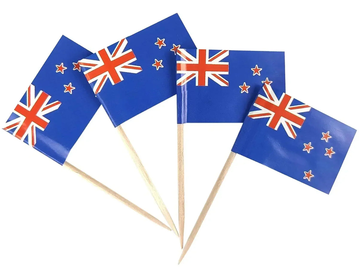 Netherlands Flag Toothpicks – Holland Mini Food Picks 100 Pcs