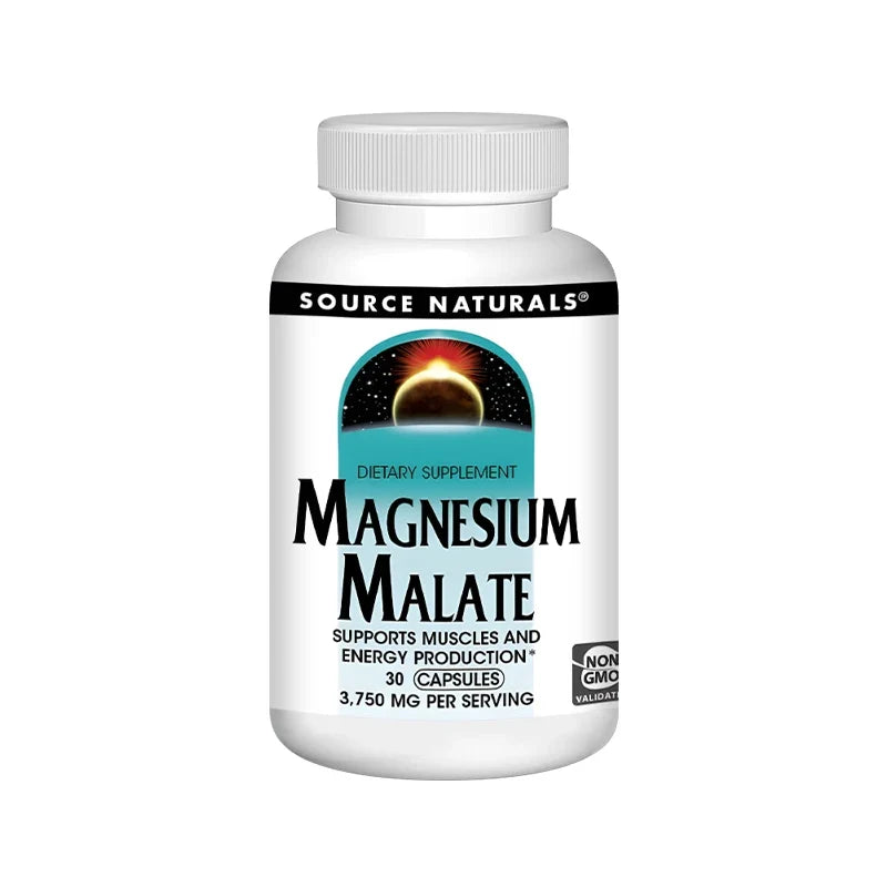 Magnesium Malate 3750mg Capsules – Muscle, Heart & Energy