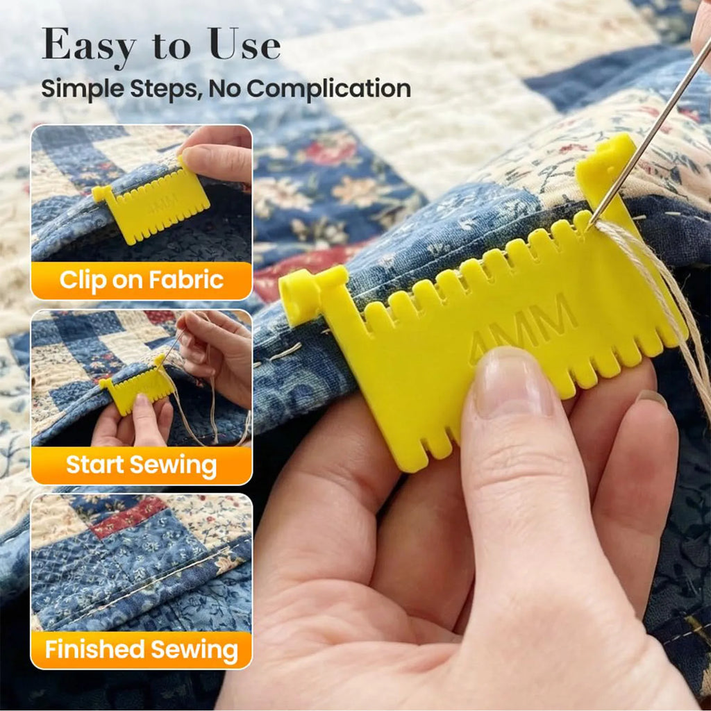 Quilting Sewing Gauge Tool – Hemming, Seam & Edge Stitching