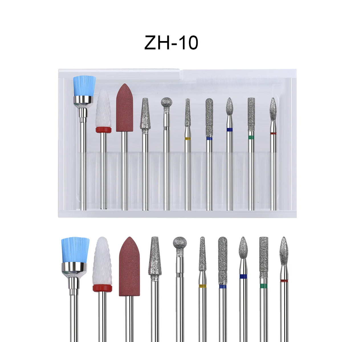 Tungsten Carbide Nail Drill Bit Set – Cuticle & Polishing