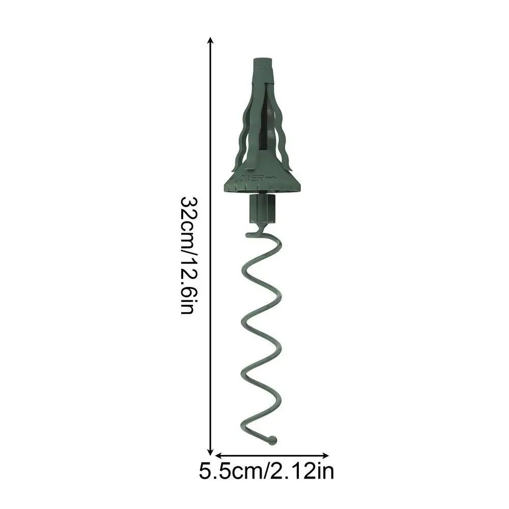 Twist-On Christmas Tree Topper Holder | Adjustable Stabilizer