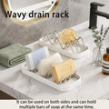 Self-Draining Soap Holder – Rustproof Stainless Steel, No Drill