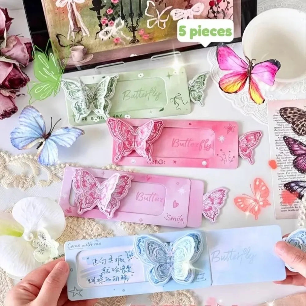 5-Pack Butterfly Pull-Out DIY Greeting Cards – Wedding Invites