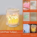 DIY Flower Sea Night Light Lamp Kit – Handmade Craft Decor