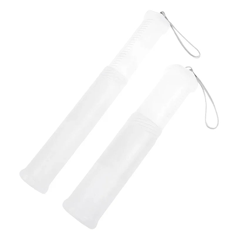 Transparent Cylinder Pencil Case Adjustable PP Pen Holder
