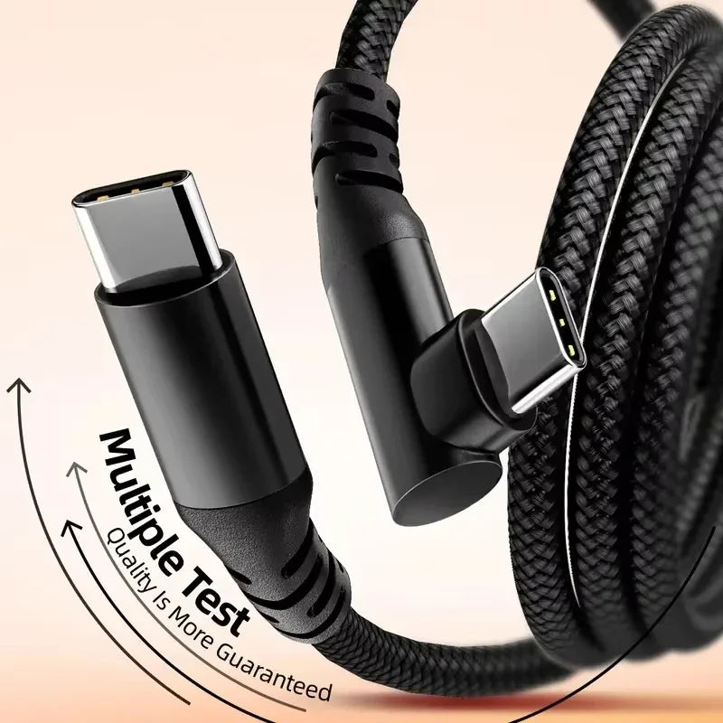USB-C Braided Cable 60W PD Fast Charging 1M 2M 3M