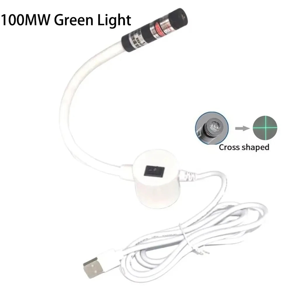 Magnetic Quilting Laser Light – USB Sewing Guide Dot Cross Line
