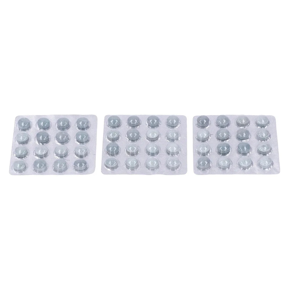 48-Pack 14mm Leather Pool & Snooker Cue Tips Replacement