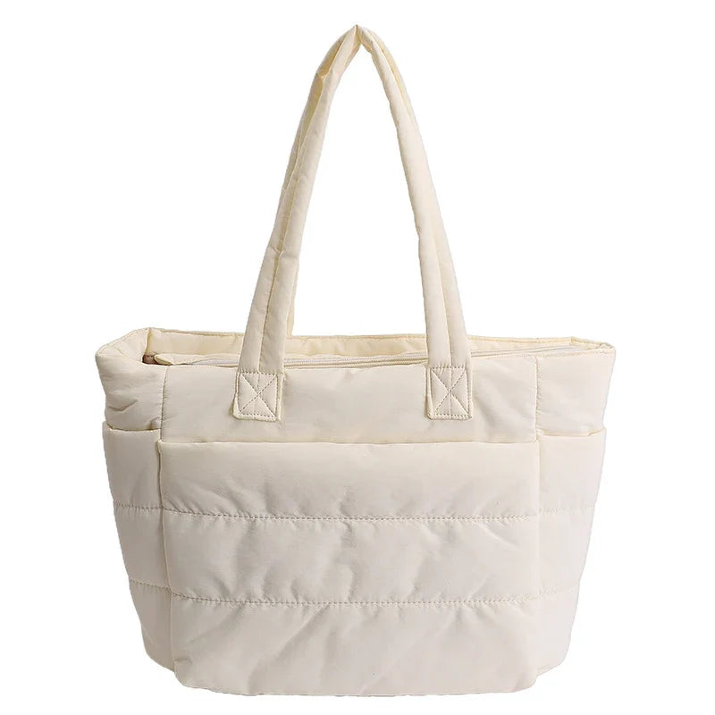 Women's Large Flannel Tote Shoulder & Crossbody Bag | Nixie
