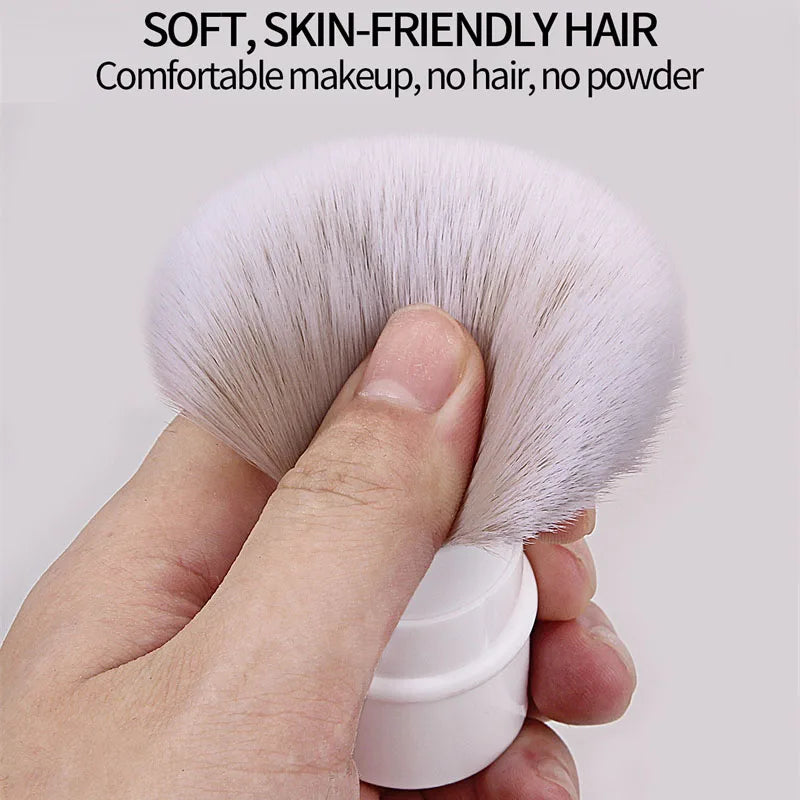 Retractable Travel Makeup Brush – Powder, Blush & Foundation