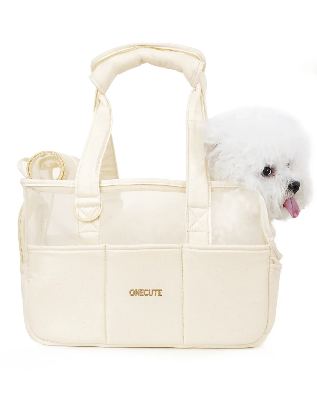 Breathable Cotton Pet Carrier Bag for Cats & Small Dogs