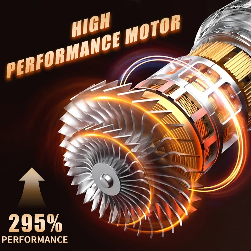 CENRR Wireless Handheld Car & Home Vacuum Cleaner | USB-C