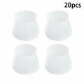 20pcs Silicone Chair Leg Floor Protectors | Table Feet Pad Covers
