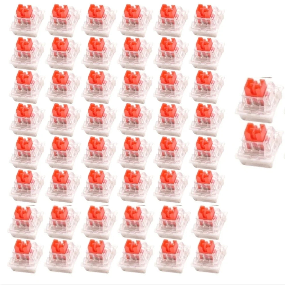 DAZZLEEX 50-Pack 3-Pin Tactile Keyboard Switches | MX-Style