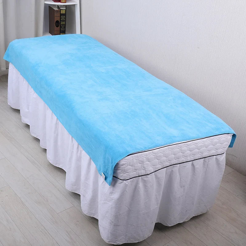 Large Microfiber Bath Towels – Salon & Massage Blanket