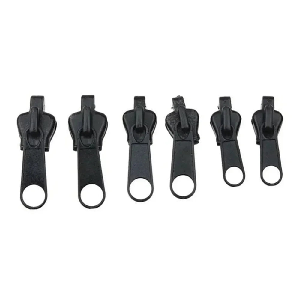 6-Piece Universal Zipper Repair Kit – Replacement Zip Sliders