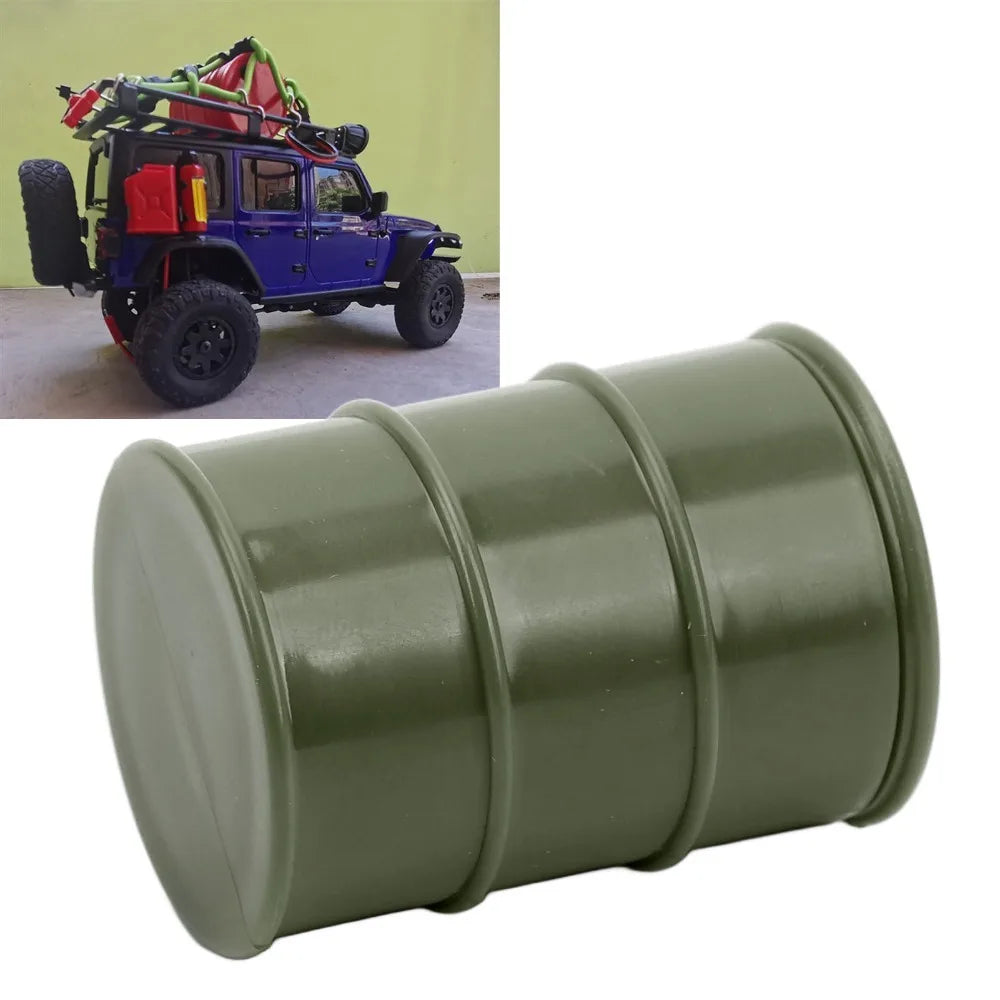 1/24 Scale RC Fuel Tank Decoration – SCX24 ABS Oil Drum