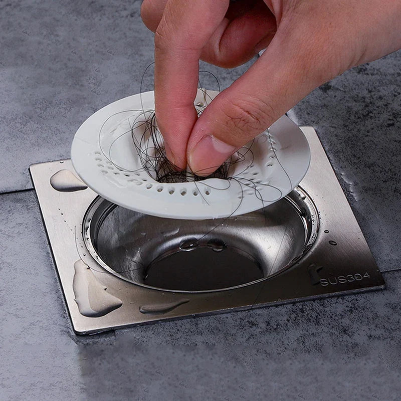 Vortex Floor Drain Hair Filter – Universal Bathroom Drain Cover