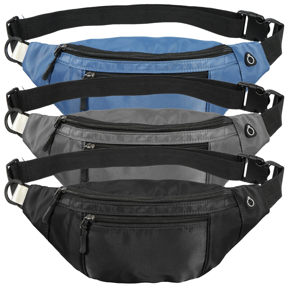 Waterproof Fanny Pack Crossbody Belt Bag for Travel & Hiking