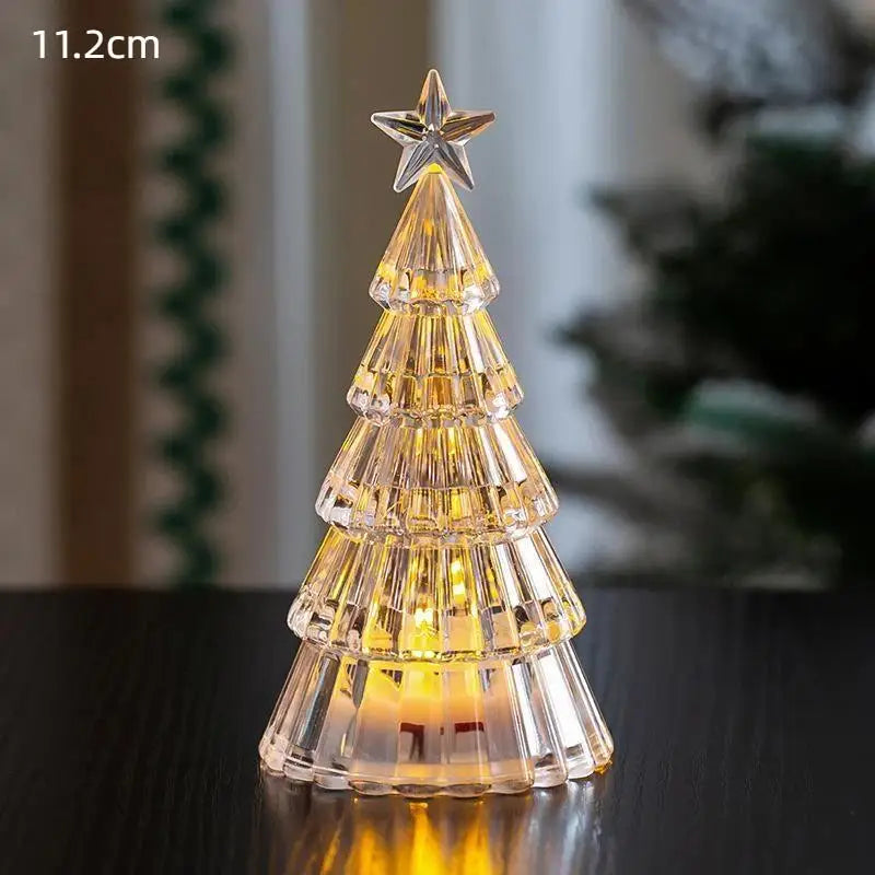 Mini LED Luminous Christmas Tree Ornament | Tabletop Xmas Decor