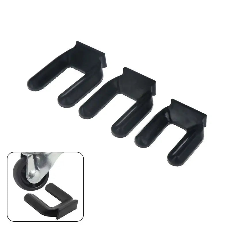 Rubber Chair Wheel Stopper Anti-Slip Caster Floor Protector