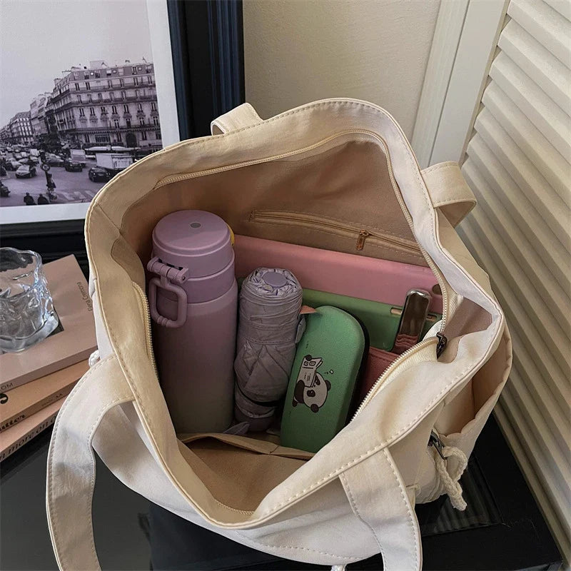 Large Capacity Tote Bag for Women – Lightweight Shoulder Bag