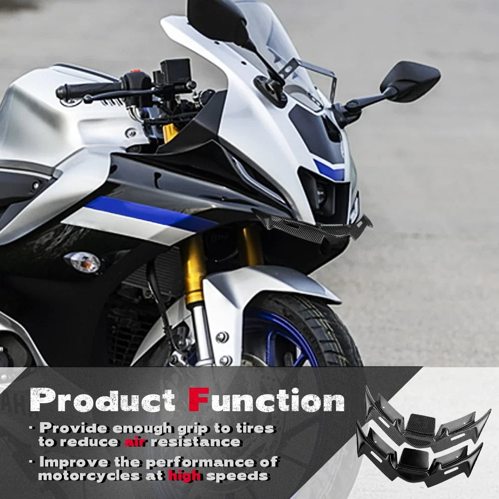 Yamaha R15 V4 2022–2023 ABS Front Winglet Fairing Cover
