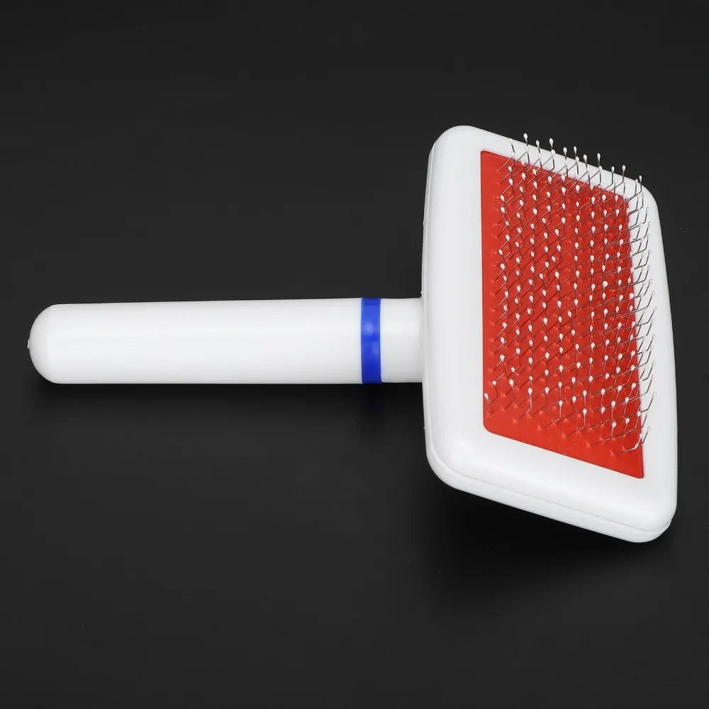 Pet Pin Brush Air Cushion & Massage Nodules for Cats & Dogs