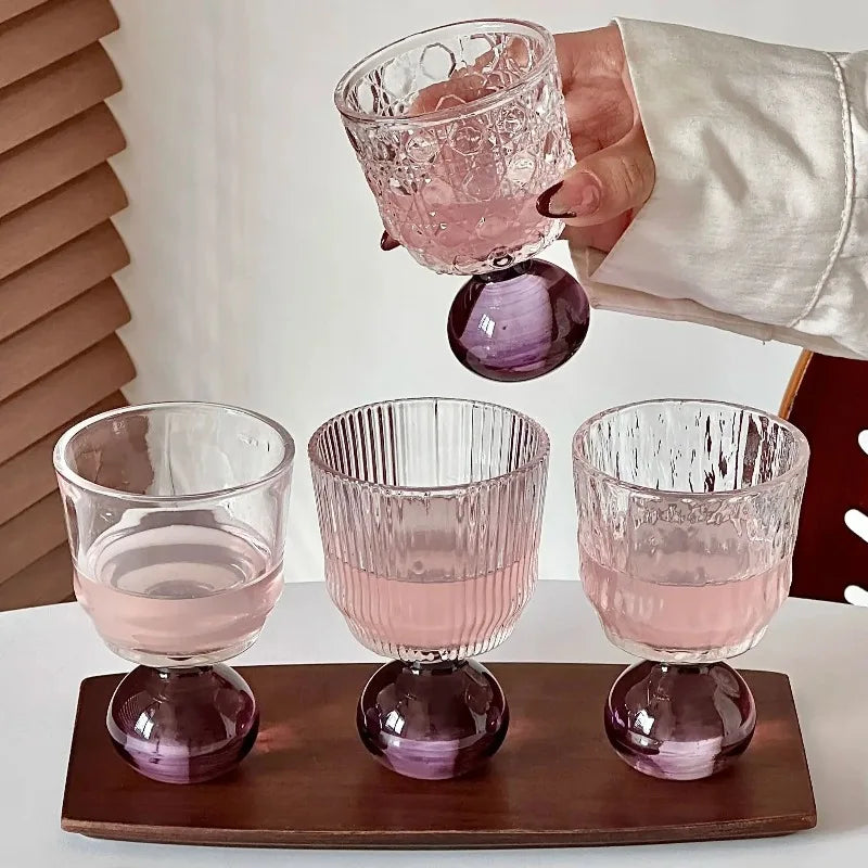 Nixie Ball Base Glass Cup – Mid-Century Whiskey & Cocktail