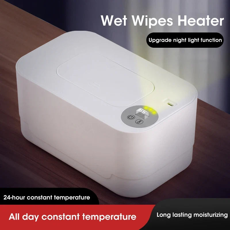 NOCCLILI USB Baby Wipe Warmer & Wet Towel Dispenser