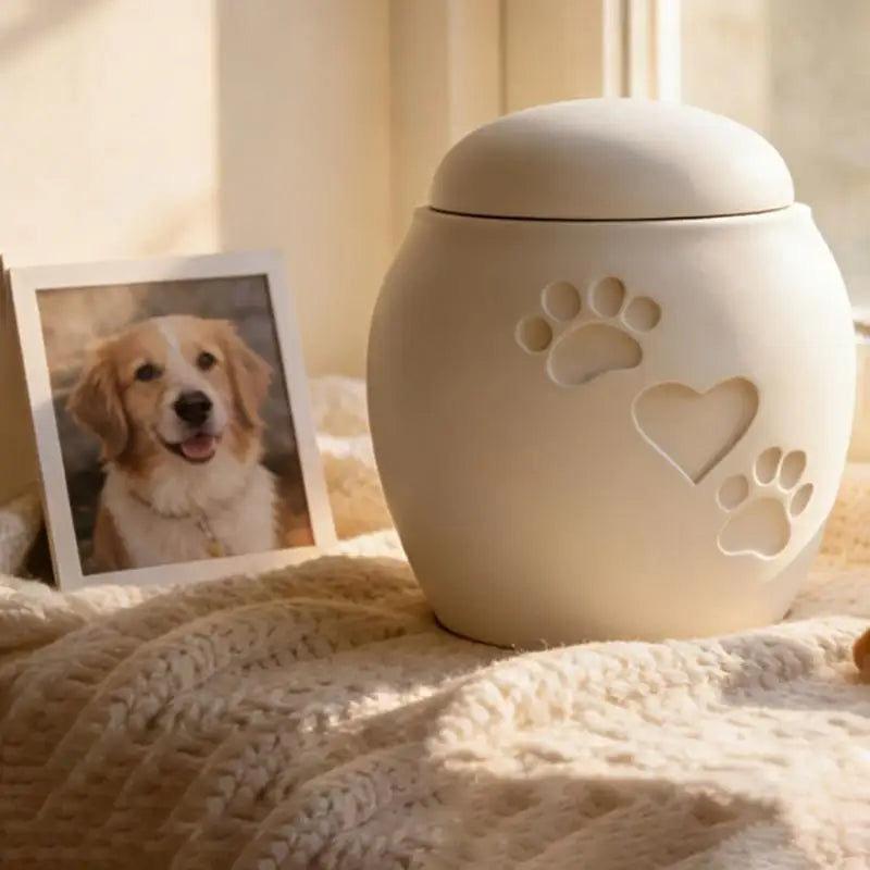 3D Printed Pet Memorial Urn | Biodegradable PLA Ash Keepsake