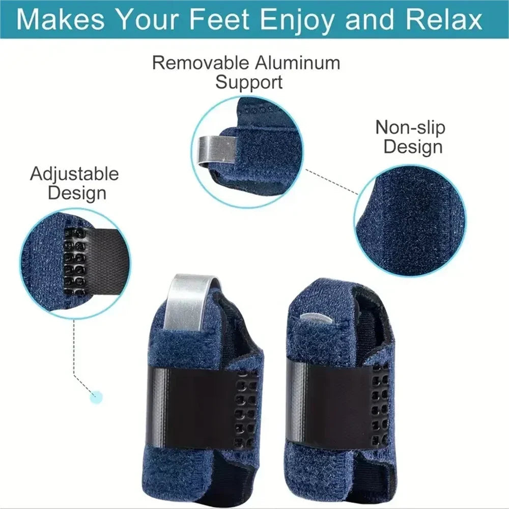 Toe Splint Straightener – Hammer Toe Brace & Support Wrap