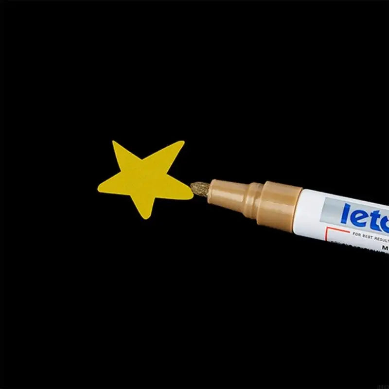 Metallic Oil-Based Paint Pens – 12 Waterproof Permanent Markers