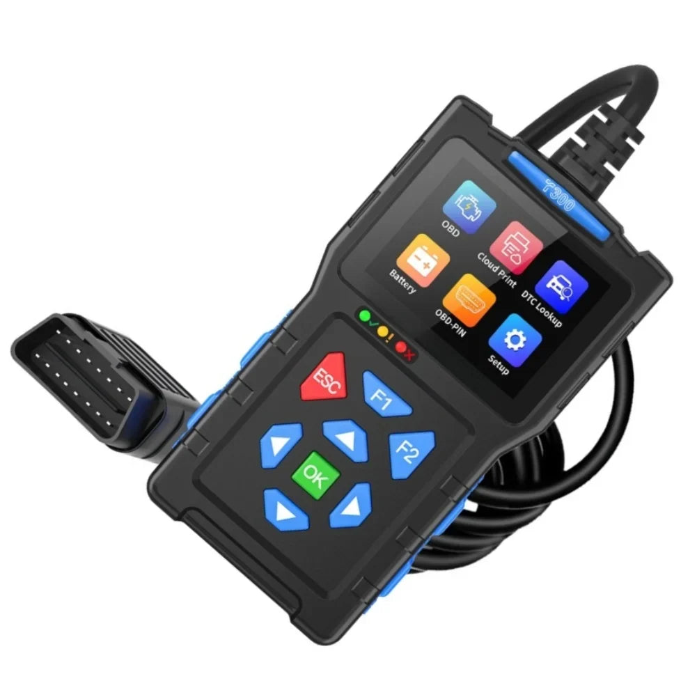 T300 OBD2 Diagnostic Scanner with Battery Testing | HpLive