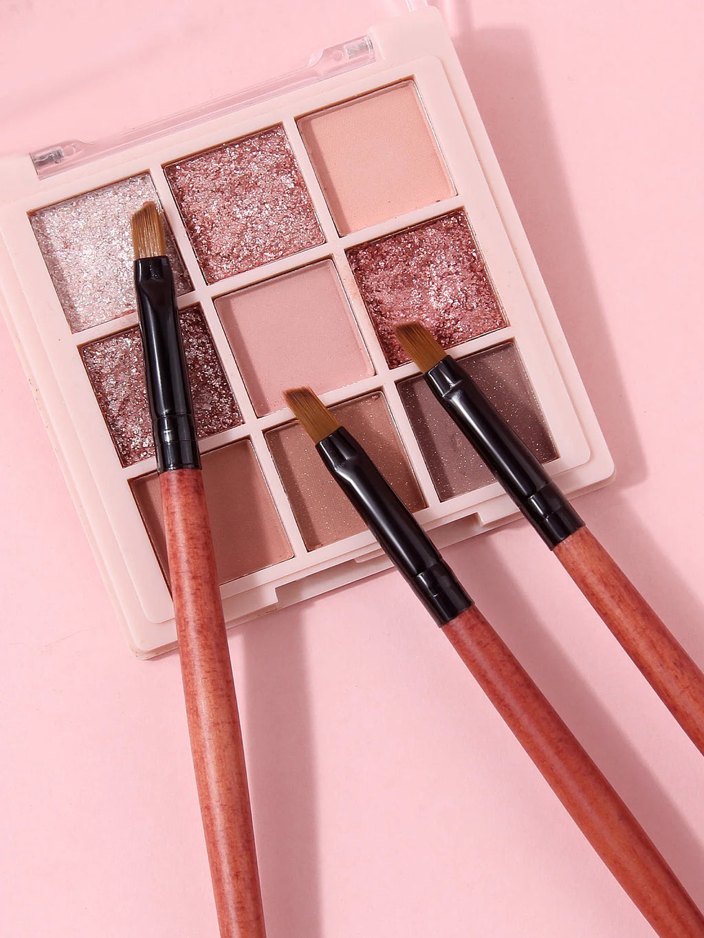 3-Piece Angled Eyeliner & Eyebrow Brush Set – Ultra-Thin Tips