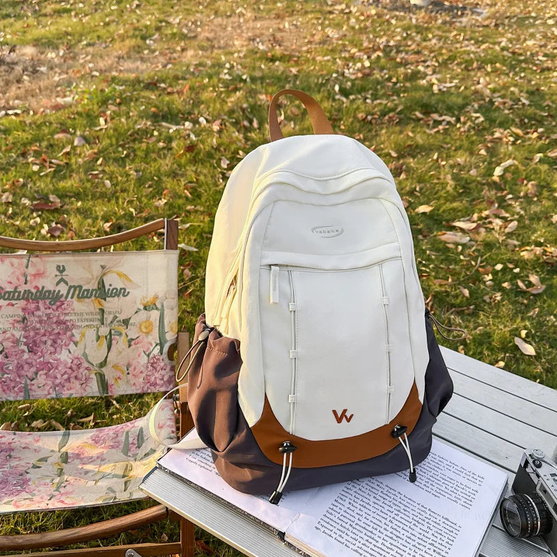 Nixie Large-Capacity Color-Block Hiking Backpack | Lightweight