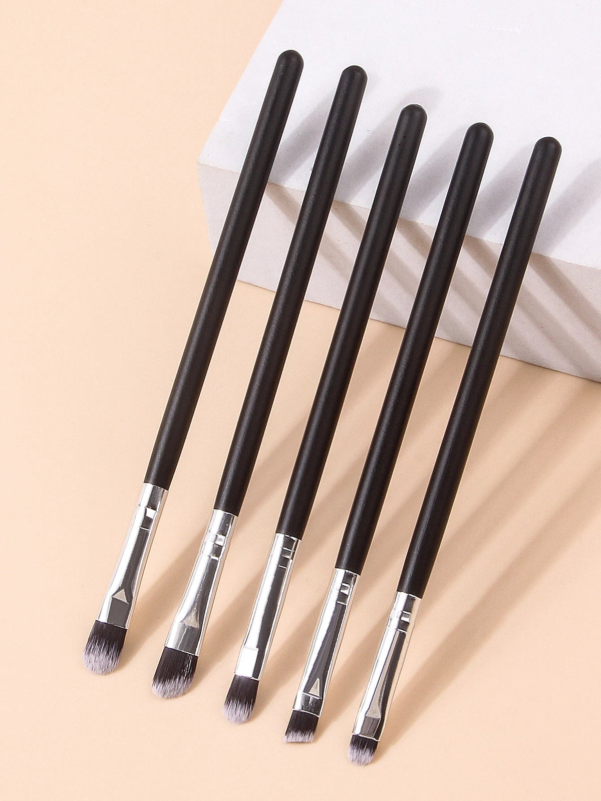 5-Piece Eye Makeup Brush Set – Eyeshadow & Blending Brushes