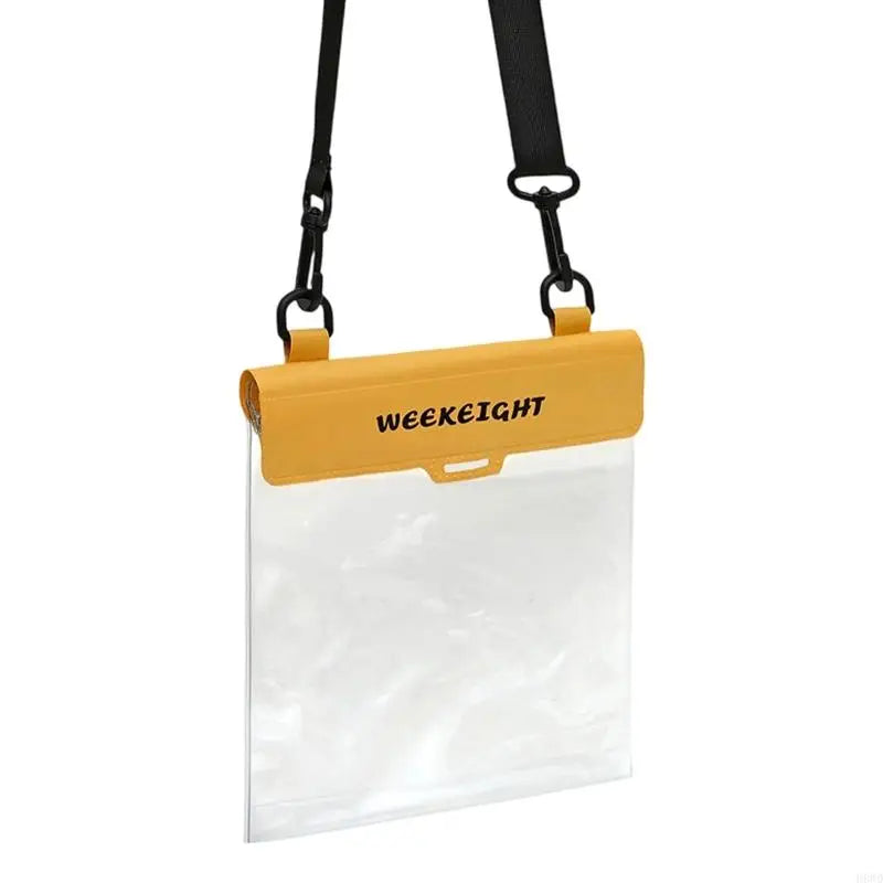 Waterproof Phone & E-Reader Crossbody Bag | Clear Front