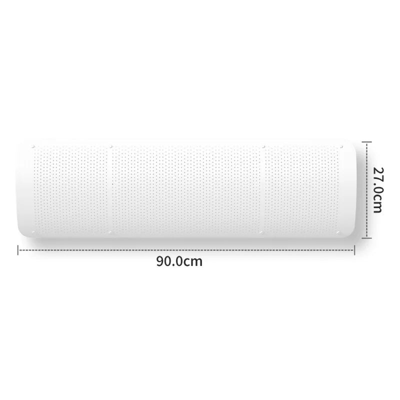 180° Adjustable Ceiling AC Vent Deflector – No-Drill Baffle