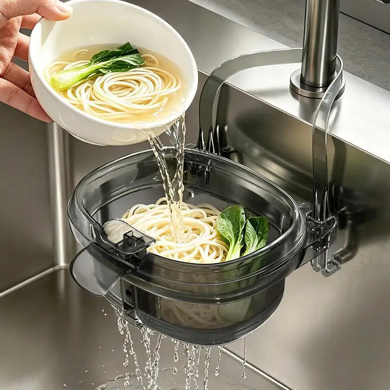 Sink Hanging Drain Basket – BPA-Free Acrylic Kitchen Colander
